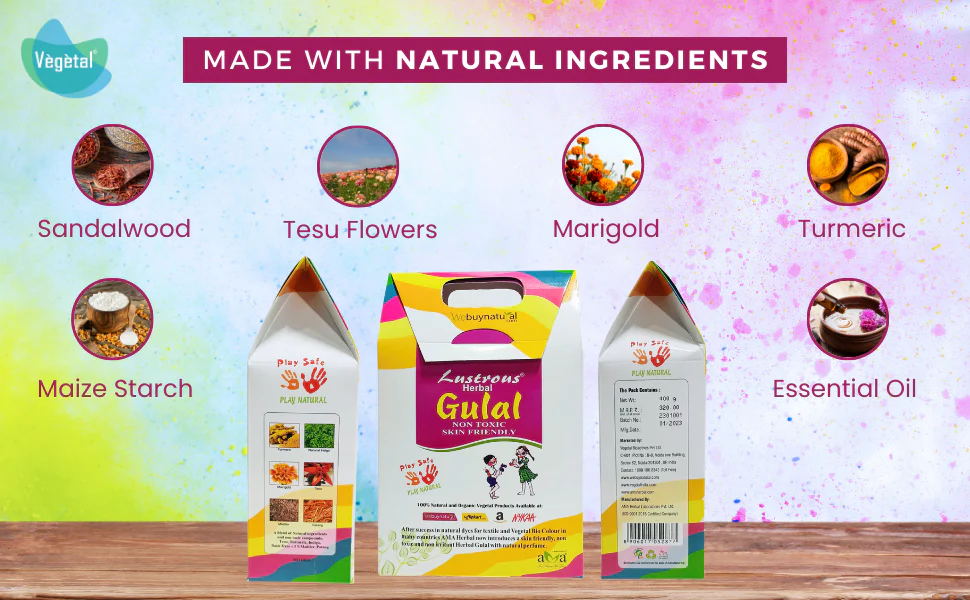 Lustrous Herbal Gulal — Natural, Skin‑Friendly Holi Colour - Image 7