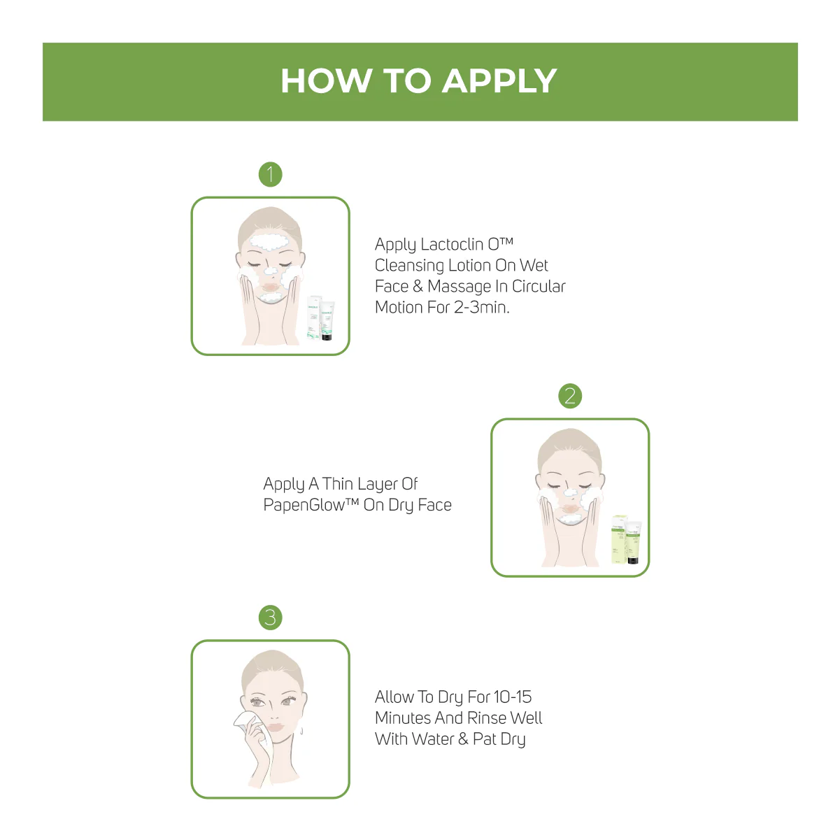 Papenglow Fairness Face Pack For Oily Skin With Papaya Extract - Image 3