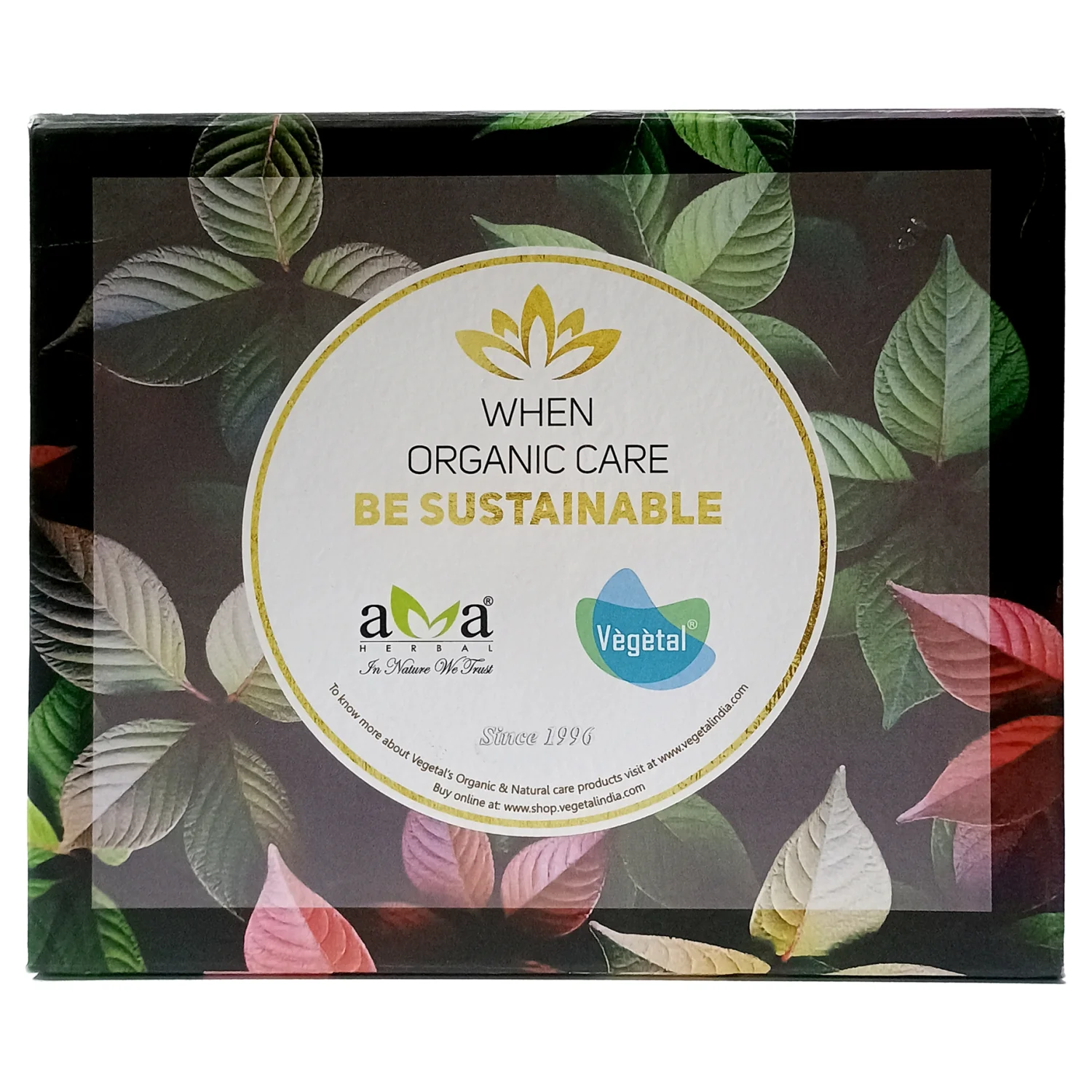 Végétal Organic Skincare Gift Box – Sustainable Beauty by AMA Herbal- 350g - Image 3
